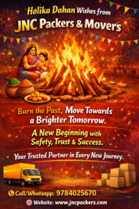 holika dahan wishes from jnc packer & movers in kota